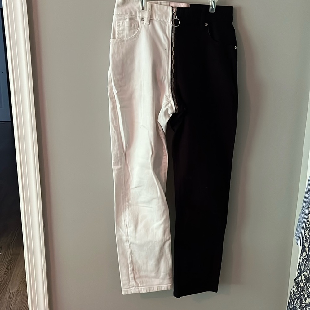 Revice white&black jeans